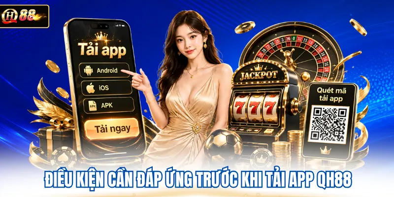 Điều kiện cần đáp ứng trước khi tải app QH88