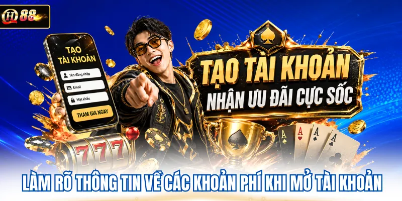 Làm rõ thông tin về các khoản phí khi mở tài khoản 